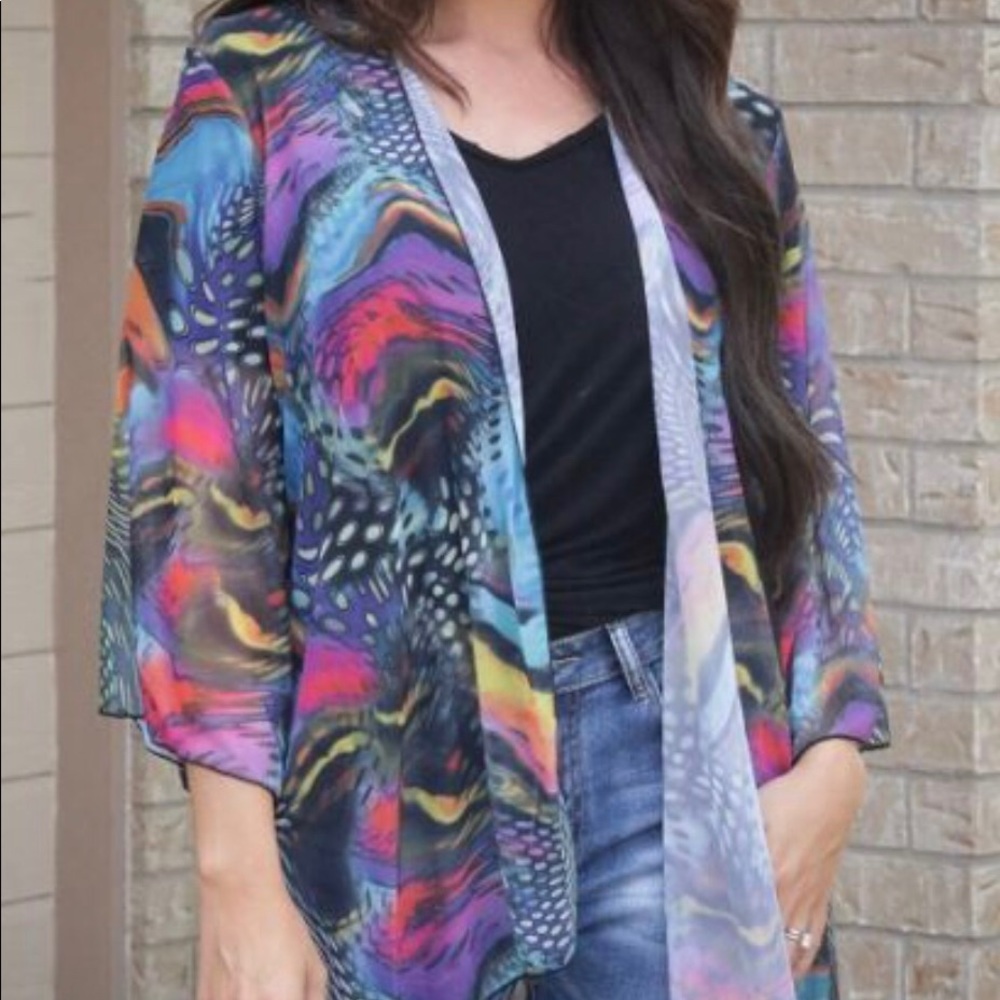 NWT - Peacock Kimono